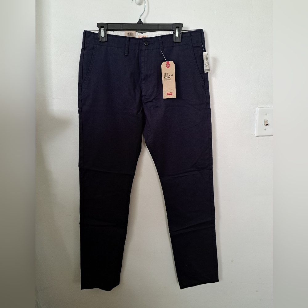 Levi khaki men's navy pants